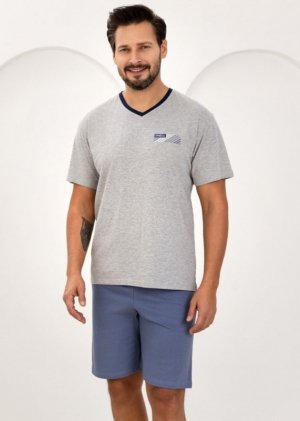 Regina PIŻAMA REGINA MĘSKA 504 J MELANGE