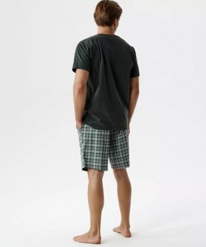 Atlantic PIŻAMA ATLANTIC NMP-401 WL26 KHA/ZIEJ