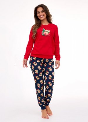 CORNETTE PIŻAMA DAMSKA 671/422 TEDDY DR