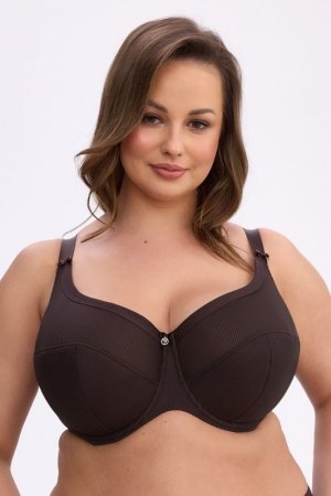 GAIA BIUSTONOSZ SEMI-SOFT SONIA MAXI BSO 1058 BRĄZOWY