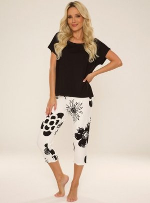 Piżama De Lafense 743 Elle kr/r S-2XL - WYSYŁKA 24H