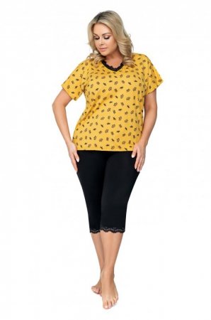 Donna Piżama Queen 3/4 Plus Size
