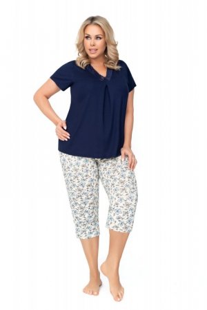 Donna Piżama Aria Plus Dark Blue