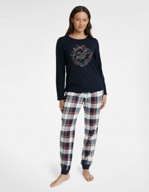 Henderson Ladies Piżama Goldy 40939-59X Granatowa