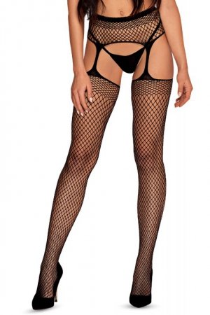 Obsessive Garter stockings S815 bielizna wyrób pończoszniczy pończochy do pasa