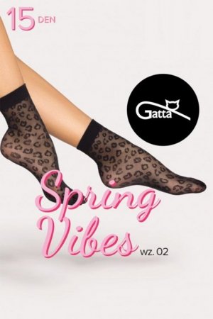 Gatta Spring Vibes 02 15 DEN bielizna wyrób pończoszniczy skarpetki