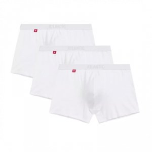 Atlantic Bokserki 011 3-pak białe