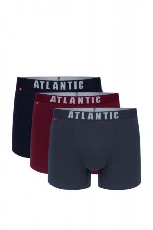 Atlantic Bokserki 011/01 3-pak gra/cab/grf