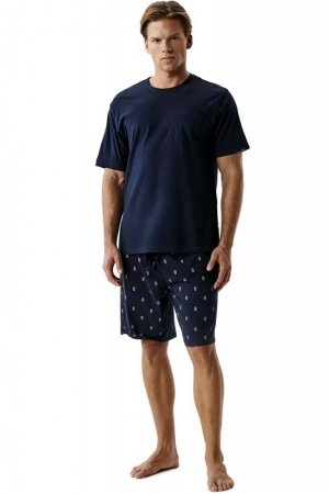 Atlantic Piżama męska NMP 402 granat