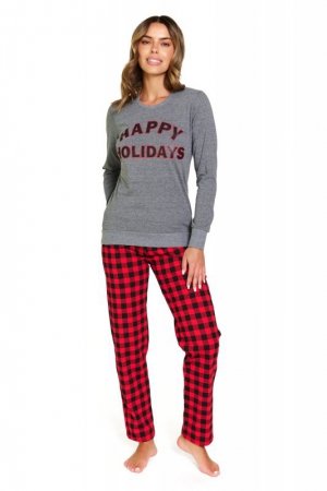 Doctornap Piżama damska PM 7343 dark grey