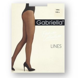 Gabriella Rajstopy Lines 490 nero