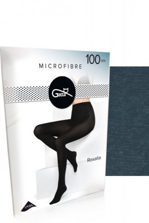 Gatta Rajstopy Rosalia microfibre 100 den blu jeans
