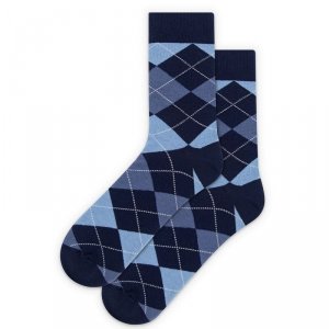 Gatta Skarpety Perfect Man C 153 romby granatowe