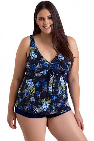 Primo Tankini 3 26 granatowe