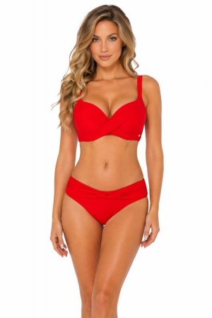 Self Strój kąpielowy Bodrum3 940V1BU3 6 czerwony