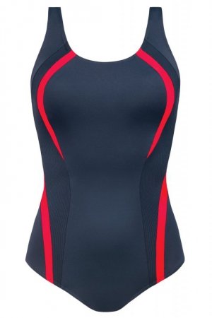 Self Strój kąpielowy skj Atlantic sport 34A1 25 navy bl