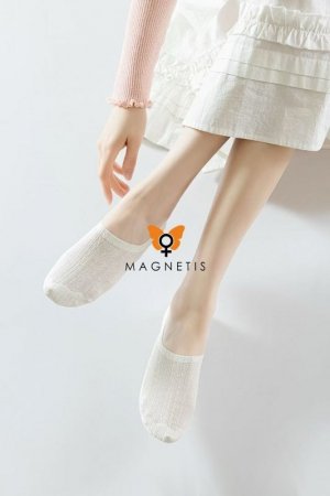 Baleriny Magnetis GC241144 Żakard