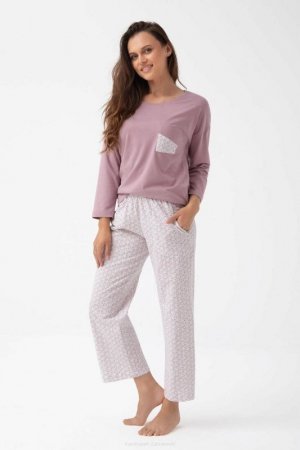 Piżama Luna 339 7/8 M-2XL Z25/26 damska