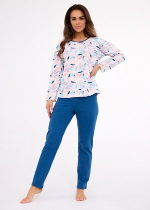 Piżama Cornette 392/451 Amelia dł/r S-2XL damska