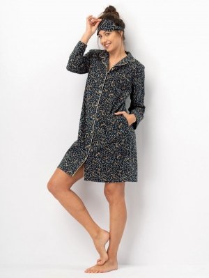 Koszula Key LND 706 B25 dł/r S-XL damska rozpinana