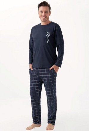 Piżama Luna 810 dł/r M-2XL Z24/25 męska