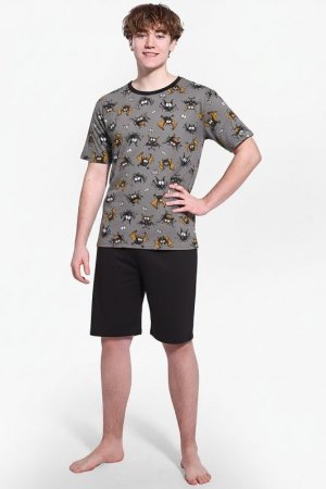 Piżama Cornette F&Y 133/53 Bat kr/r 164-188