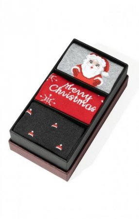 Skarpety Steven art.196/1 Boxy Świąteczne A'3 41-43