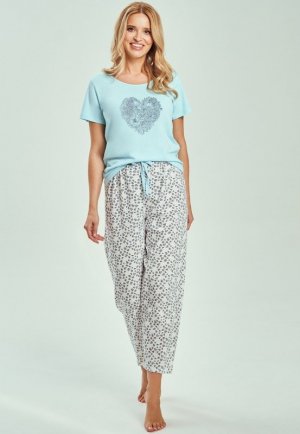 Piżama Taro 3513 Alessia kr/r M-XL W26