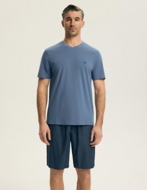 Piżama Henderson 44608 Post kr/r M-3XL