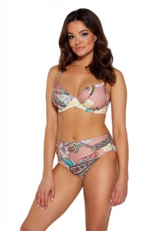 Figi kąpielowe Ava SF 164/3 Ancient Rose S-3XL