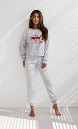 Piżama Sensis Graciana Soft dł/r Christmas S-XL