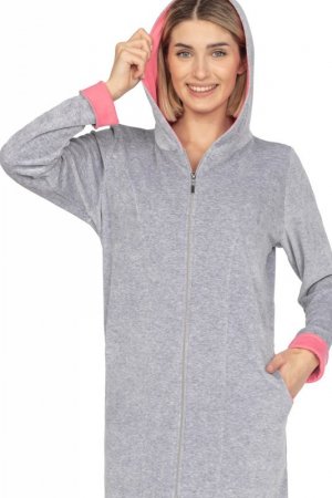 Szlafrok Regina 999 dł/r M-XL damski - WYSYŁKA 24H