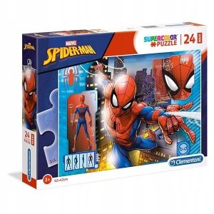 Clementoni Puzzle 24 Maxi Spider-Man 28507 - WYSYŁKA 24H