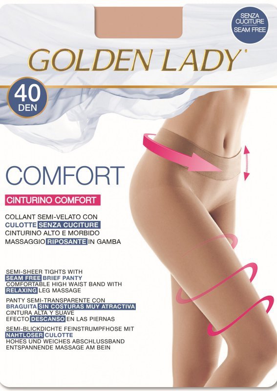  Rajstopy Golden Lady Comfort 40 den 2-5 - WYSYŁKA 24H