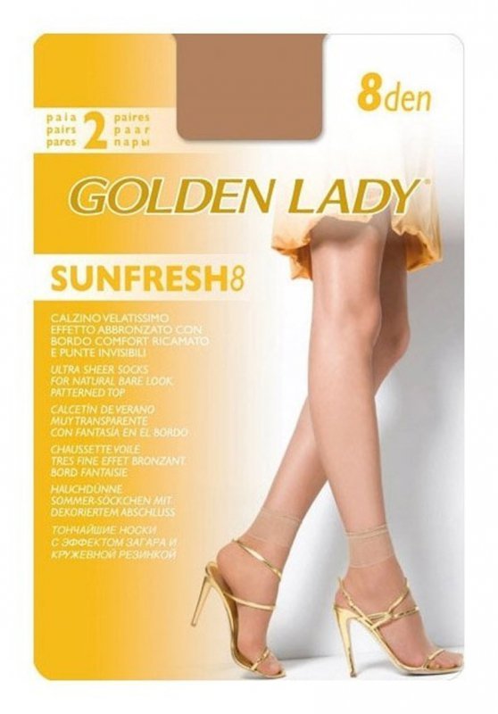 GOLDEN LADY SKARPETKI SUNFRESH (2 PARY)