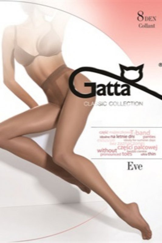 GATTA EVE - RAJSTOPY DAMSKIE LYCRA MAT 8 DEN