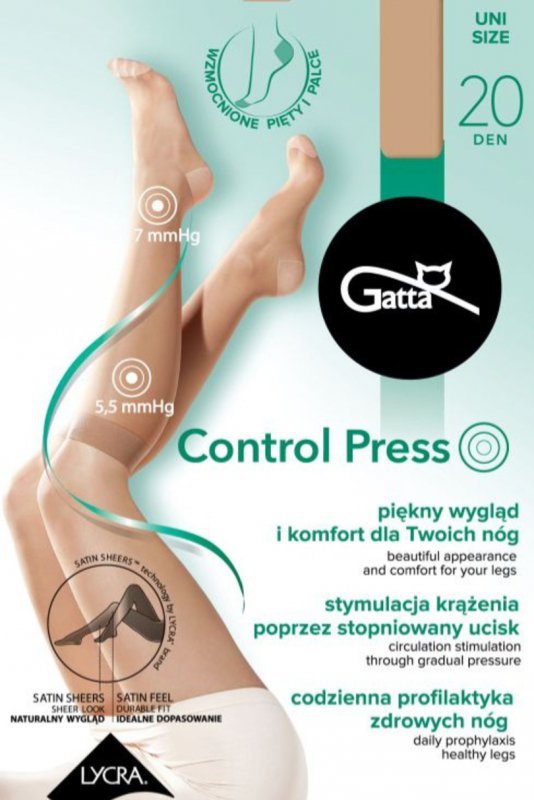 GATTA CONTROL PRESS - PODKOLANÓWKI DAMSKIE