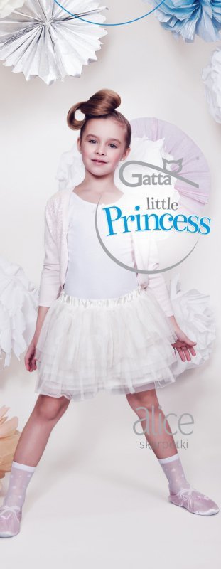 GATTA LITTLE PRINCESS ALICE - Skarpetki dziecięce wzorzyste.