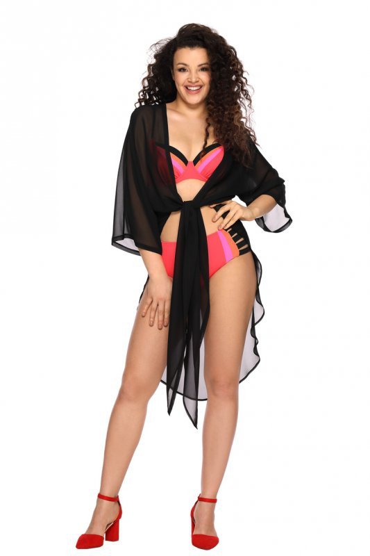 AVA SWIMWEAR PAREO 005 BLACK
