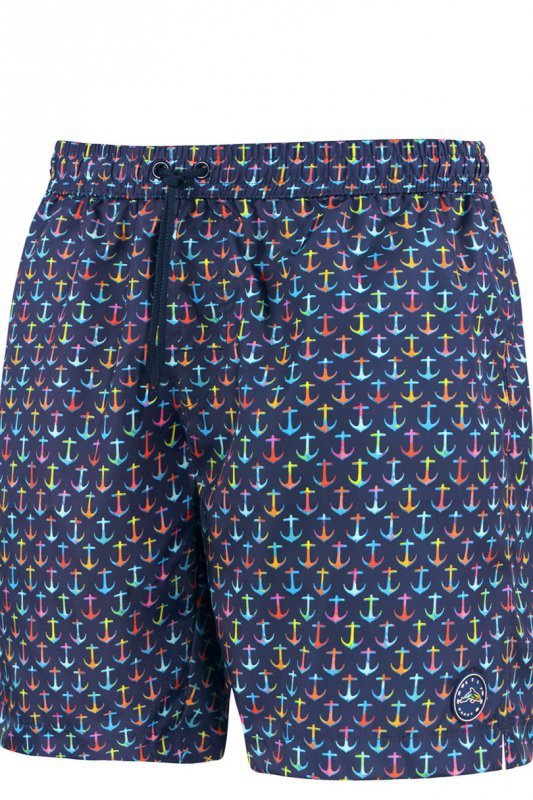 SELF SZORTY KĄPIELOWE MĘSKIE HAPPY SHORTS - SM29 LONG