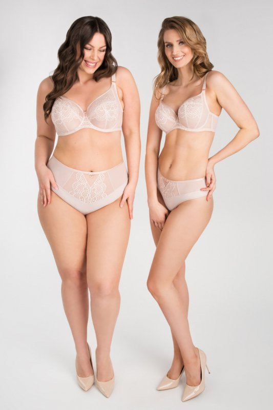 GORSENIA K855 BIUSTONOSZ MIĘKKI JUST BEIGE
