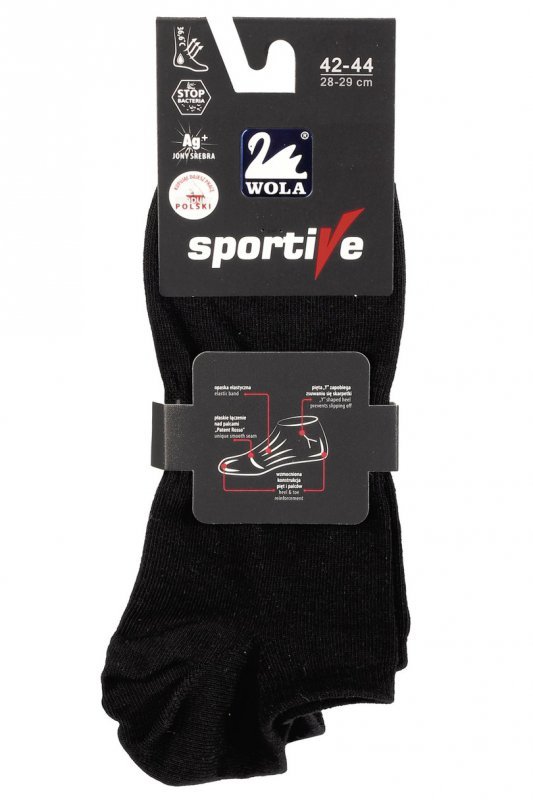 WOLA SPORTIVE - STOPKI MŁODZIEŻ - MĘSKIE GŁADKIE AG+