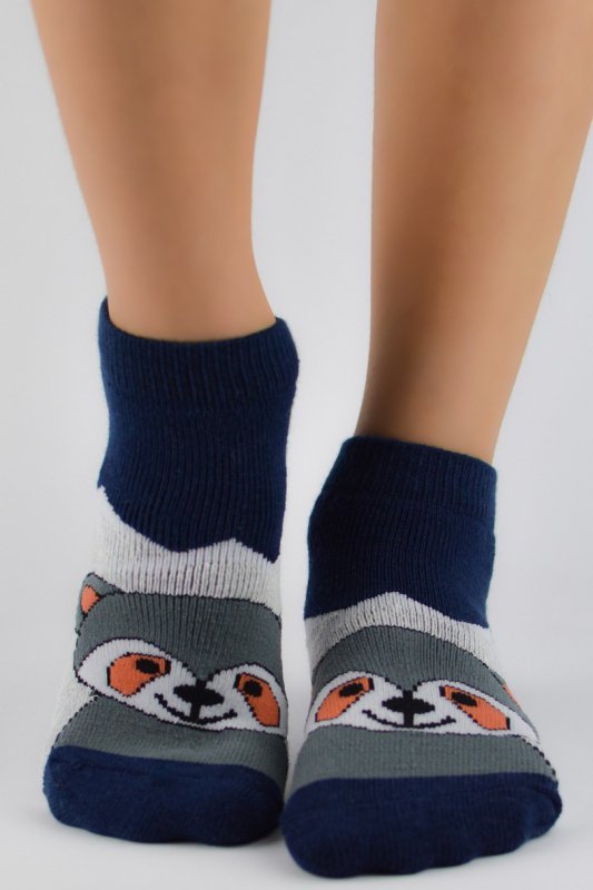 NOVITI SKARPETY FROTTE WZORZYSTE ABS BOYS SF005