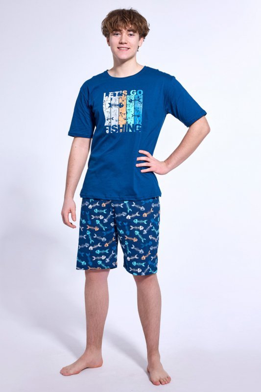 CORNETTE PIŻAMA BOY FUN&amp;YOUNG KR 551/50 FISH