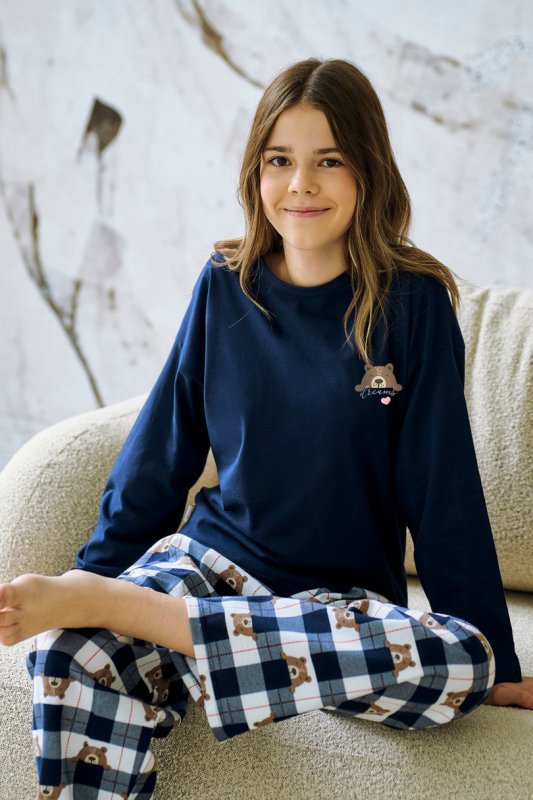 TARO 3503 PIŻAMA DZIEWCZĘCA DŁUGA ASTRID 146-158