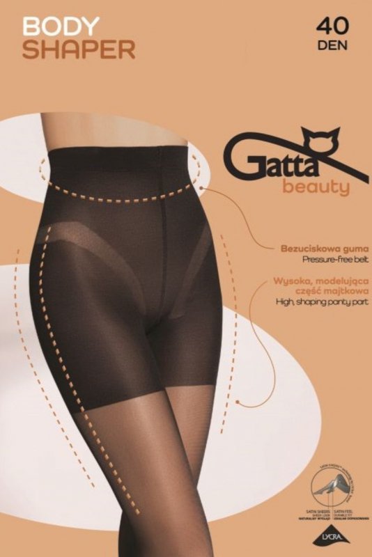 GATTA BODY SHAPER - Rajstopy damskie korygujące 40 DEN