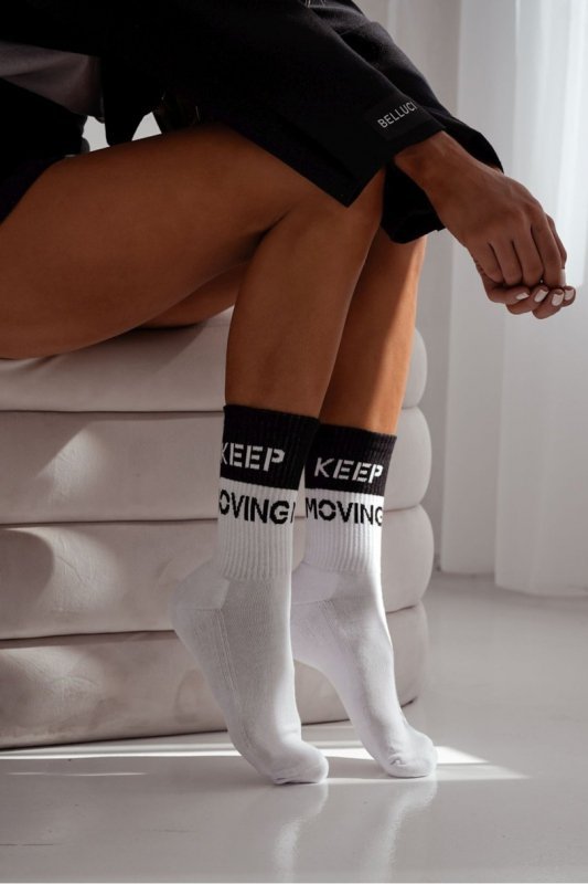 MILENA Skarpetki damskie półfrotte UNIQUE KEEP MOVING 0071.008