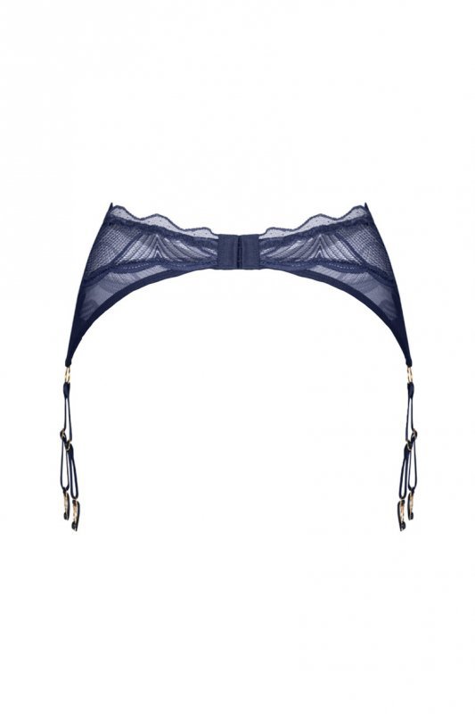 OBSESSIVE MP Blue pas do pończoch