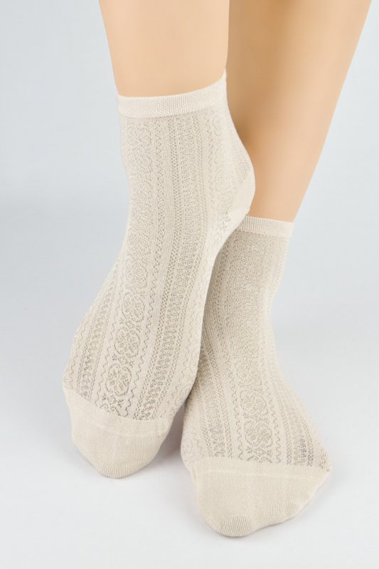 NOVITI SKARPETA Z JEDWABIEM SB167