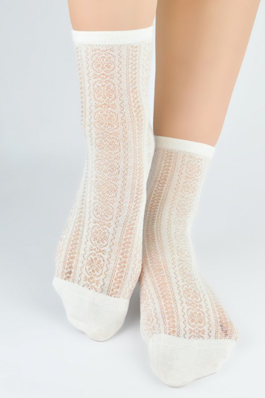 NOVITI SKARPETA Z JEDWABIEM SB167